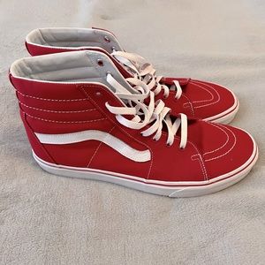 Size 13 Old School high Red Vans
